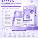 MERCILEN 377+VC krem przeciwsłoneczny SPF50+ PA++++ rozjaśniający