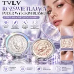 Rozświetlający puder wysokiego bla z tłoczonym wzorem lwa