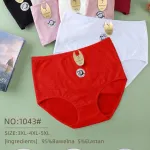 Majtki damskie bawełniane z koronką 3XL-5XL kolor mix