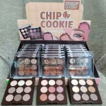 Paleta cieni do powiek Chip Cookie 9 kolorów matowych i błyszczących