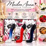 Zestaw perfum Maiden Anna trzy zapachy w eleganckich flakonach szpilkach
