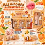 Zestaw Cute Lover krem do rąk i błyszczyk do ust o zapachu pomarańczy