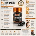 KORMESIC Kapsułki do pielęgnacji włosów 5% Minoxidil z Biotyną