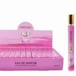 Perfumy Crystal 35ml w sprayu, różowe opakowanie, 24 sztuki