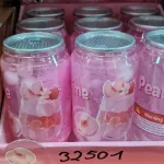 Różowy Peach Slim żel do zabawy z kuleczkami 9 sztuk