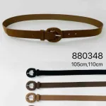 Pasek damski z okrągłą klamrą 105-110 cm różne kolory