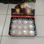 LED świeczki tealight dekoracyjne 12 sztuk przezroczyste
