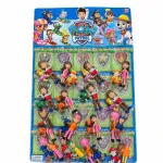 Figurki Psi Patrol zestaw postaci kolorowych plastikowych