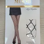 Minimi pończochy kabaretki czarna siatka 30 den