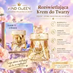 Find Queen Rozświetlający Krem do Twarzy nawilżający 50ml
