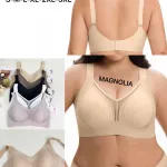 Biustonosz Magnolia beżowy miękki bez fiszbin S-3XL