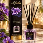 Afrodita odświeżacz powietrza purple violet z patyczkami