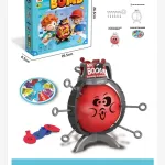 Gra Balloon Bomb z czerwonym balonem i spinnerem 26,5x26,5 cm