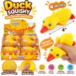 Duck Squishy Żółta Gniotka Kaczka 10 cm Antystresowa