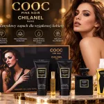 Zestaw perfum COOC Pink Noir z luksusowym zapachem i pielęgnacją ciała