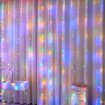 Lampa kurtyna LED 3m x 3m kolorowa dekoracyjna