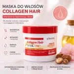 KORMESIC Collagen Hair Mask Argan Oil Glossy 500 ml regenerująca