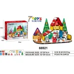 Klocki Magnetic Tile zestaw świąteczny 31 elementów kolorowych