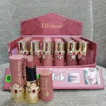 Dłohoo Matte Lip Stick matowa pomadka do ust z ozdobą kwiatową