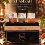 Luksusowa woda perfumowana Khamrah zestaw 3 x 35 ml Lattafa