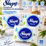Chusteczki nawilżane do demakijażu Sleepy 20 sztuk