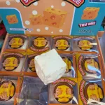 Antystresowa kostka Squeeze Cheese imitująca ser żółty