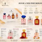 Mystical Zestaw 4 perfum 4x30ml dla niej, elegancki prezent