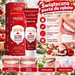 SADOER Ultra White świąteczna pasta do zębów 100 g wybielająca