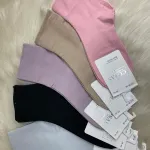 Skarpetki damskie basic pastelowe kolory 39-42 bawełniane