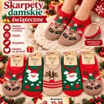 Skarpety damskie świąteczne SOXlandia miękkie i ciepłe