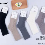 Skarpetki damskie Xintao w prążki 35-42 mix kolorów