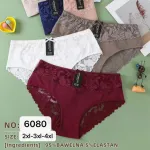 Majtki damskie bawełniane z koronką 2XL-4XL mix kolorów