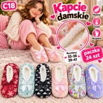 Kapcie damskie miękkie ciepłe wygodne mix wzorów rozmiary 35-41