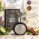 Faruk Black Eau de Parfum dla mężczyzn 100 ml czarny flakon