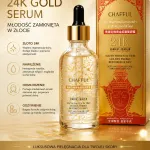 Chafful 24K Gold Serum z Złotem 24K do Pielęgnacji Skóry