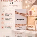 Prefer Love SHE damska woda perfumowana 100 ml delikatny zapach