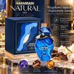 Al Haramain natural iris perfumy 100 ml granatowo-złoty flakon